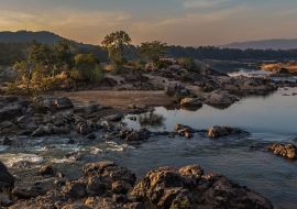 Lais Puzzle - Flusspfad in Muchnar, Bezirk Dantewada, Chhattisgarh, Indien - 500 & 1.000 Teile