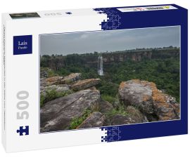 Lais Puzzle - Tamri Ghumar Wasserfall in der Nähe von Jagdalpur, Chhattisgarh, Indien - 500 Teile