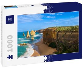 Lais Puzzle - Panorama des Wahrzeichens der Zwölf Apostel entlang der berühmten Great Ocean Road, Victoria, Australien - 1.000 Teile