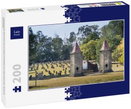Lais Puzzle - Chinesische Brenntürme auf dem Friedhof von Beechworth, Victoria, Australien - 200 Teile