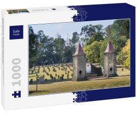 Lais Puzzle - Chinesische Brenntürme auf dem Friedhof von Beechworth, Victoria, Australien - 1.000 Teile