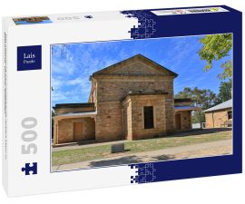 Lais Puzzle - Das historische Gerichtsgebäude (erbaut 1859) in Beechworth, Victoria, Australien - 500 Teile