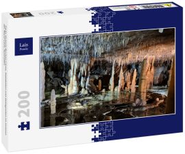 Lais Puzzle - Parks Victoria Buchan Caves, Stalaktiten und Stalagmiten im Inneren der Royal Cave, Australien - 200 Teile