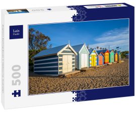Lais Puzzle - Brighton Bathing Boxes in Melbourne, Australien - 500 Teile