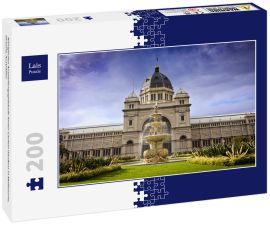 Lais Puzzle - Königliches Ausstellungsgebäude hinter Carlton Gardens in Melbourne, Victoria, Australien - 200 Teile