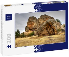 Lais Puzzle - Felsformation im Mount Arapiles State Park in der Region Wimmera in Victoria, Australien - ein bekanntes Ziel für Kletterer - 200 Teile