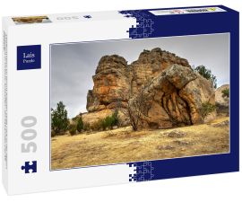 Lais Puzzle - Felsformation im Mount Arapiles State Park in der Region Wimmera in Victoria, Australien - ein bekanntes Ziel für Kletterer - 500 Teile