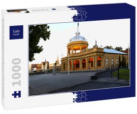 Lais Puzzle - Das Bendigo War Memorial und Museum auf der Paul Mall in der historischen Goldgräberstadt Bendigo, Victoria, Australien - 1.000 Teile