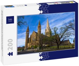 Lais Puzzle - Die Sacred Heart Cathedral in der viktorianischen Goldgräberstadt Bendigo ist die größte Kathedrale im ländlichen Australien - 200 Teile