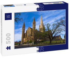 Lais Puzzle - Die Sacred Heart Cathedral in der viktorianischen Goldgräberstadt Bendigo ist die größte Kathedrale im ländlichen Australien - 500 Teile