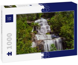 Lais Puzzle - Wunderschöne Fainter Falls im australischen Urwald. Kiewa Tal, Victoria, Australien - 1.000 Teile