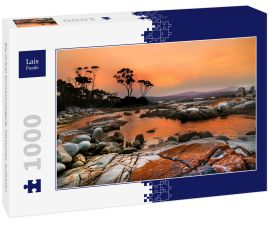 Lais Puzzle - Bay of fires Sonnenuntergang, Tasmanien, Australien - 1.000 Teile