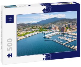 Lais Puzzle - Eine Luftaufnahme des Constitution Dock in Hobart, Tasmanien, Australien an einem sonnigen Tag - 500 Teile