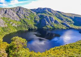 Lais Puzzle - Spektakulärer Blick über den Gletschersee und die schroffen Berge am Cradle Mt - Lake St Clair National Park, Tasmanien, Australien - 500 & 1.000 Teile