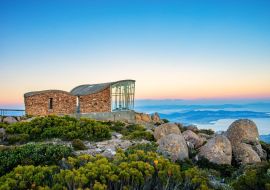 Lais Puzzle - Blick vom Mount Wellington in Hobart, Tasmanien bei Sonnenuntergang, Australien - 500 & 1.000 Teile