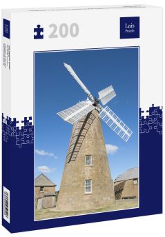 Lais Puzzle - Historische Mehlwindmühle und Museum in Oatlands Tasmanien, Australien - 200 Teile