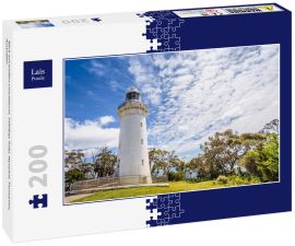 Lais Puzzle - Blick auf weißen Leuchtturm, Tafelkap Tulip, Wynyard, Tasmanien, Australien - 200 Teile