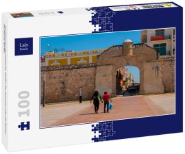 Lais Puzzle - San Francisco de Campeche, Mexiko: Das Meerestor oder die Bastion der Puerta del Mar - 100 Teile
