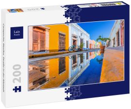 Lais Puzzle - Campeche, Mexiko, Straße in der Altstadt - 200 Teile