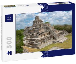 Lais Puzzle - Haupttempel in Edzna, Campeche, Mexiko - 500 Teile
