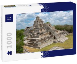 Lais Puzzle - Haupttempel in Edzna, Campeche, Mexiko - 1.000 Teile