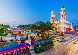 Lais Puzzle - Campeche, Mexiko, Independence Plaza in der Altstadt - 500 & 1.000 Teile