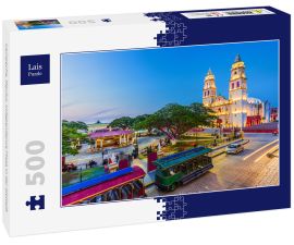 Lais Puzzle - Campeche, Mexiko, Independence Plaza in der Altstadt - 500 Teile