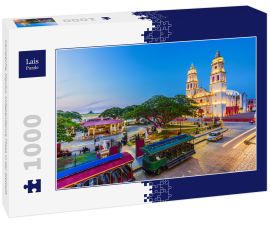Lais Puzzle - Campeche, Mexiko, Independence Plaza in der Altstadt - 1.000 Teile
