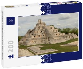 Lais Puzzle - Panoramablick auf die Maya-Pyramiden Edzna. Yucatan, Campeche, Mexiko - 200 Teile