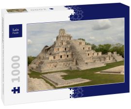 Lais Puzzle - Panoramablick auf die Maya-Pyramiden Edzna. Yucatan, Campeche, Mexiko - 1.000 Teile