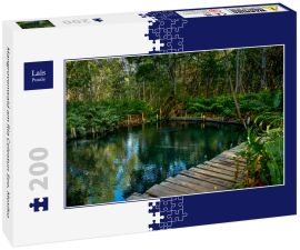 Lais Puzzle - Mangrovenwald am Ria Celestun See, Mexiko - 200 Teile