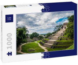 Lais Puzzle - Tempel der Kreuzgruppe in den Maya-Ruinen von Palenque - Chiapas, Mexiko - 1.000 Teile