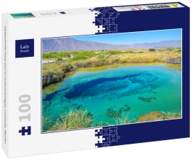 Lais Puzzle - Farbenfrohe Poza azul in Cuatrocienegas, Coahuila, Mexiko - 100 Teile