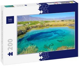 Lais Puzzle - Farbenfrohe Poza azul in Cuatrocienegas, Coahuila, Mexiko - 200 Teile