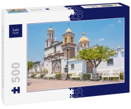 Lais Puzzle - Schöne weiße Stadt Comala in Colima, Mexiko - 500 Teile