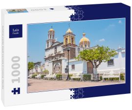 Lais Puzzle - Schöne weiße Stadt Comala in Colima, Mexiko - 1.000 Teile
