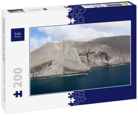 Lais Puzzle - Luftaufnahme der Insel San Benedicto und ihres Vulkans, Archipel von Revillagigedo, mexikanischer Pazifik - 200 Teile