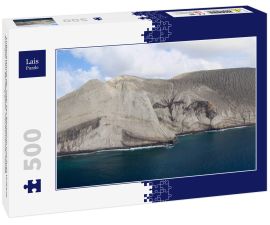Lais Puzzle - Luftaufnahme der Insel San Benedicto und ihres Vulkans, Archipel von Revillagigedo, mexikanischer Pazifik - 500 Teile