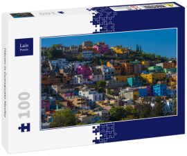 Lais Puzzle - Häuser in Guanajuato Mexiko - 100 Teile