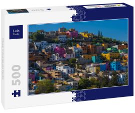 Lais Puzzle - Häuser in Guanajuato Mexiko - 500 Teile