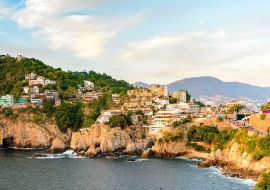 Lais Puzzle - Der Felsen La Quebrada, eine der bekanntesten Touristenattraktionen in Acapulco, Mexiko - 500 & 1.000 Teile