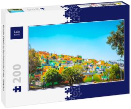 Lais Puzzle - Bunte Stadt in Pachuca de Soto, Mexiko - 200 Teile