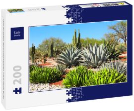 Lais Puzzle - Garten der Kakteen, Agaven und Sukkulenten, Tula de Allende, Mexiko - 200 Teile