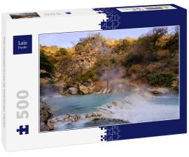 Lais Puzzle - Thermalquellen Grutas de Tolantongo, Mexiko - 500 Teile