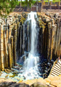 Lais Puzzle - Wasserfall Basaltprismen, Mexiko - 500 & 1.000 Teile