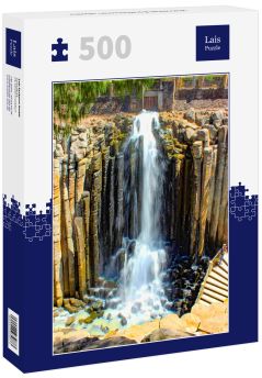 Lais Puzzle - Wasserfall Basaltprismen, Mexiko - 500 Teile