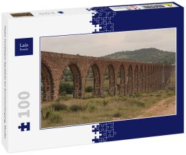 Lais Puzzle - Padre Tembleque Aquädukt bei Sonnenuntergang, Mexiko - 100 Teile