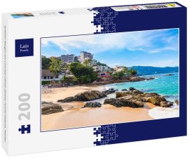 Lais Puzzle - Schöner Morgen am Conchas Chinas Strand, Puerto Vallarta, Mexiko - 200 Teile