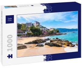 Lais Puzzle - Schöner Morgen am Conchas Chinas Strand, Puerto Vallarta, Mexiko - 1.000 Teile