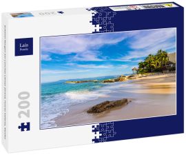 Lais Puzzle - Schöner Morgen am Conchas Chinas Strand, Puerto Vallarta, Mexiko - 200 Teile